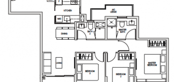 kent-ridge-hill-residences-floor-plan-3-bedroom-c3a-singapore